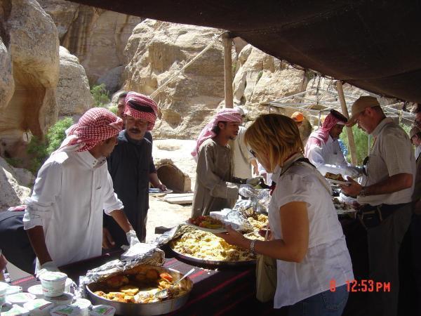 Ammarin Bedouin Camp Hotell Wadi Musa Eksteriør bilde