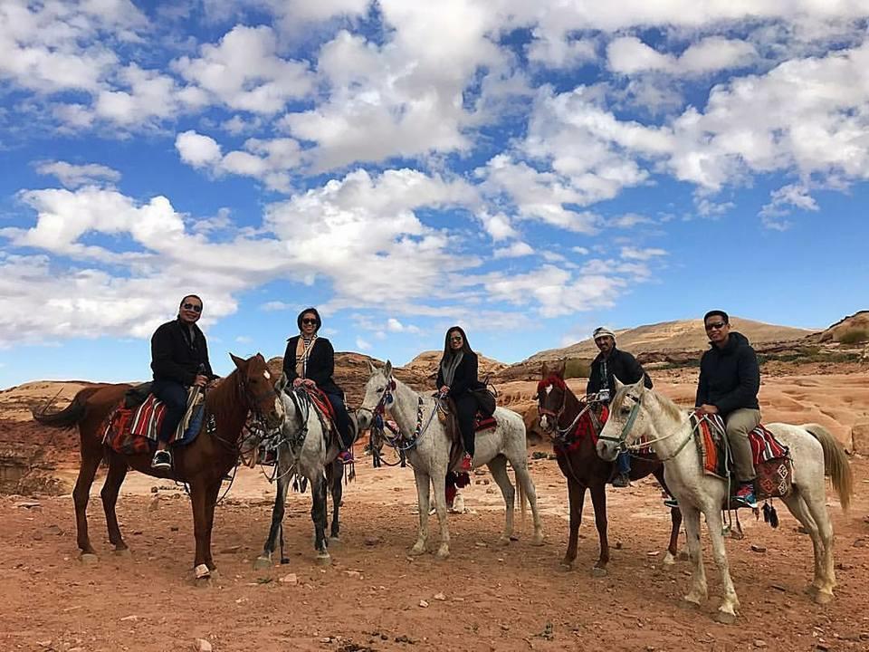 Ammarin Bedouin Camp Hotell Wadi Musa Eksteriør bilde