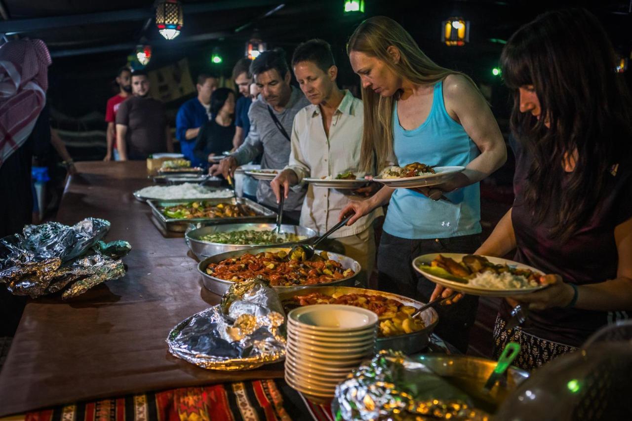 Ammarin Bedouin Camp Hotell Wadi Musa Eksteriør bilde